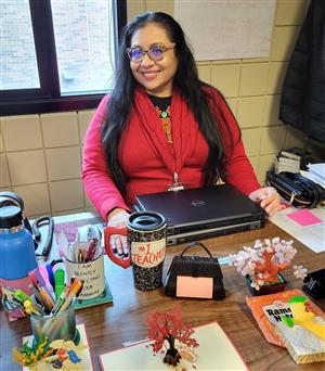 photo of Middle School JOM teacher Vanessa Parker